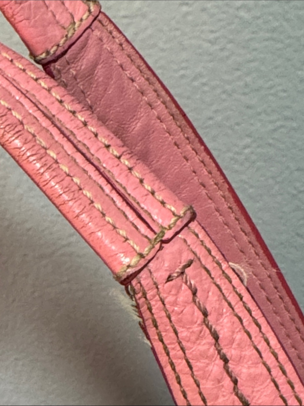Coach Y2K Barbie Pink Signature Canvas Tote with Leather Trim (F15047) - Picture 5 of 16